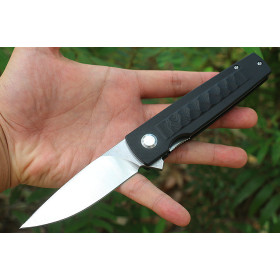 Axis Ball Bearing G10 Handle Camping Hunting Use Knives Customizable OEM Outdoor Pocket Knife UD406651